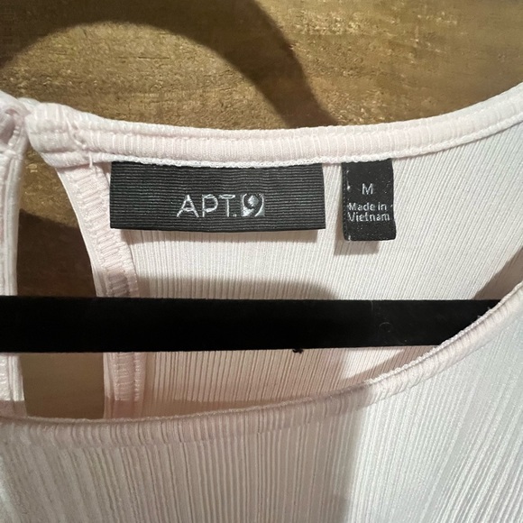 Women's Light Pink Peplum Top - Picture 2 of 3